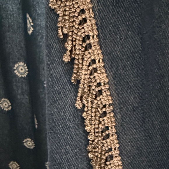 Superdown Raya Rhinestone Fringe Jacket - Picture 6 of 6